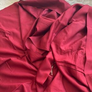 Red Silk Scarf